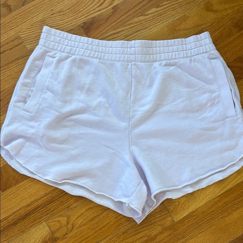 Aerie purple Athletic Shorts Elastic Waistband Relaxed Fit